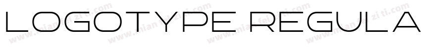 Logotype Regular字体转换